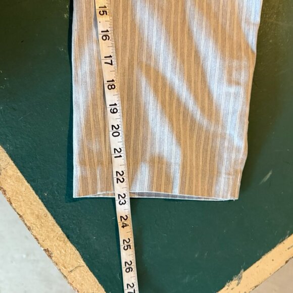 Pennigtons Size 20 Gray and White Stripe Pants - Picture 3 of 9